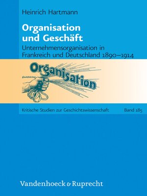 cover image of Organisation und Geschäft